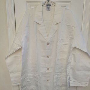 Medline Unisex SilverTouch Staff Length Lab Coat - Style #87052ST - New Large